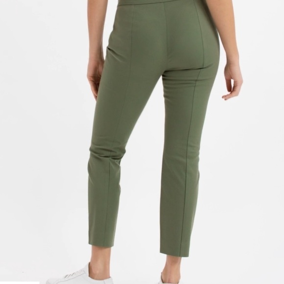 Women’s Everlane The Side-Zip Stretch Cotton Pant Flat Front Ankle Pants Size 4 - Picture 5 of 14